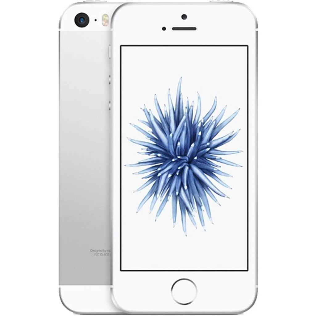 Apple iPhone SE 128GB Silver Unlocked Very Good