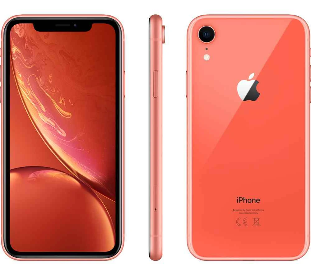 Apple iPhone XR-256GB-Coral-Unlocked-Acceptable