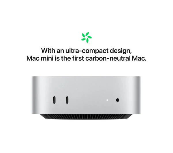 Apple Mac mini (2024) – M4, 16GB RAM, 256GB SSD – Silver – Pristine - Image 4