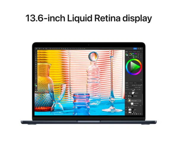 Apple MacBook Air 13.6" 2022 M2 16GB RAM 256GB SSD Midnight - Very Good - Image 10