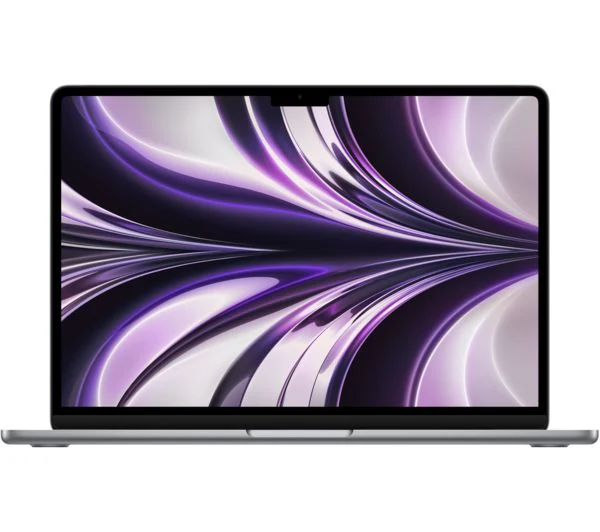 APPLE MacBook Air 13.6" (2022) - M2, 8GB RAM, 256GB SSD, Space Grey - Acceptable