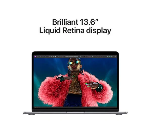 Apple MacBook Air 13.6" (2024) M3 16GB 256GB SSD – Space Grey – Pristine - Image 7