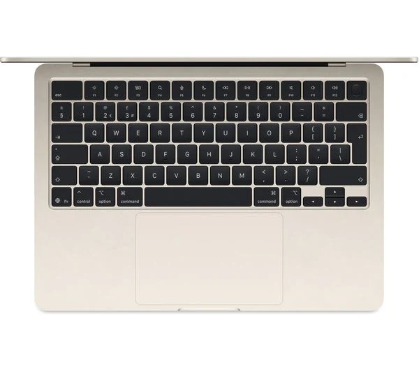 APPLE MacBook Air 13.6" (2025) - M4, 16GB RAM, 256GB SSD, Starlight - Pristine - Image 2