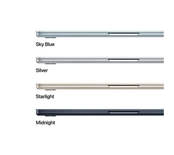 APPLE MacBook Air 13.6" (2025) - M4, 16GB RAM, 256GB SSD, Starlight - Pristine - Image 3
