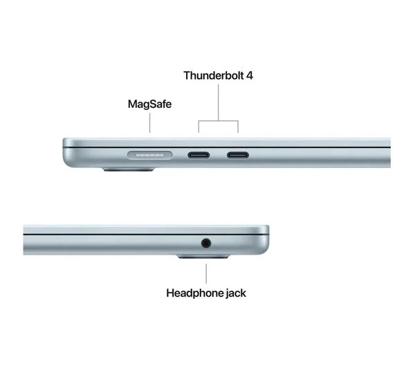 APPLE MacBook Air 15" (2025) - M4, 16GB RAM, 256GB SSD, Sky Blue - Good - Image 5