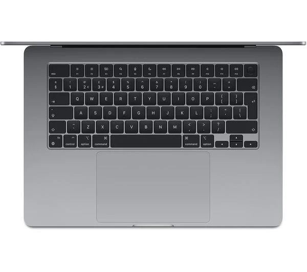 APPLE MacBook Air 15.3" (2024) - M3, 8GB RAM, 256GB SSD, Space Grey - Pristine - Image 2