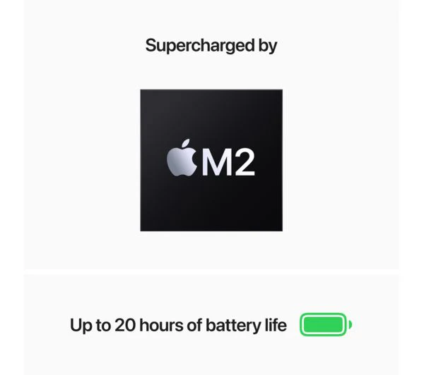 Apple MacBook Pro 13.3" M2 8GB RAM, 256GB SSD Silver – Good - Image 4