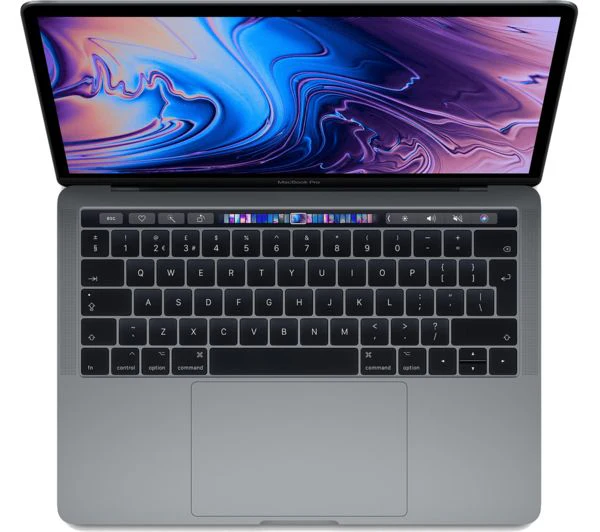 APPLE MacBook Pro 13" with Touch Bar - 16GB RAM, 512GB SSD, Silver (2018) - Very Good - Image 2