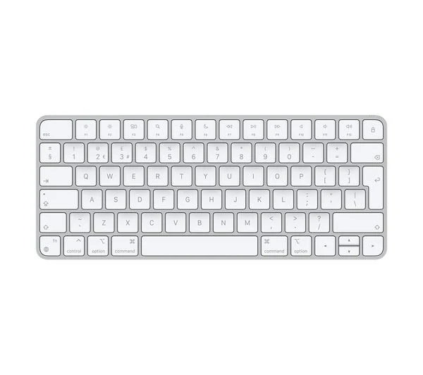 APPLE Magic Wireless Keyboard - White & Silver - Good