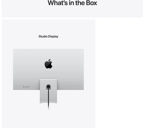 APPLE Studio Display with Tilt-Adjustable Stand - Silver - Pristine - Image 10