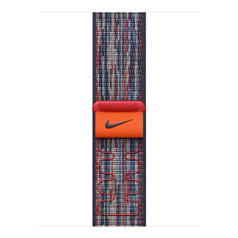 Apple Watch Nike Sport Loop – Blue/Red – 46mm - Good