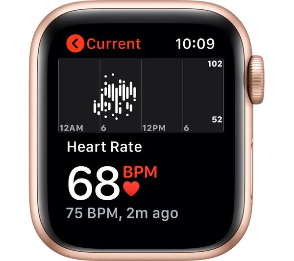 APPLE Watch SE 1 - Gold Aluminium with Pink Sand Sports Band, 44mm - Good - Image 7