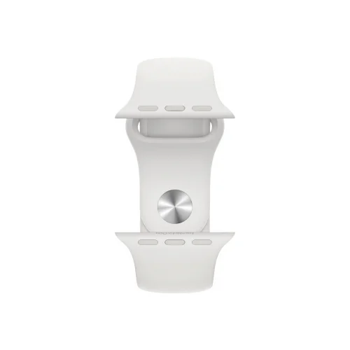 Apple Watch SE 1 GPS 40mm Silver Aluminium with White Sport Band - Very Good - Image 3