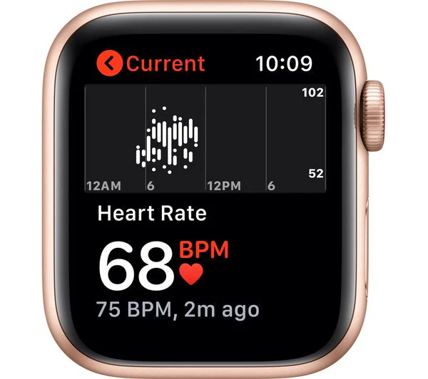 APPLE Watch SE 1st Gen Cellular - Gold Aluminium with Pink Sand Sports Band, 40mm - Pristine - Image 3
