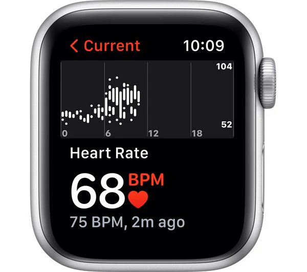 APPLE Watch SE 1 GPS + Cellular - Silver with Abyss Blue Sports Band, 40mm - Pristine - Image 6
