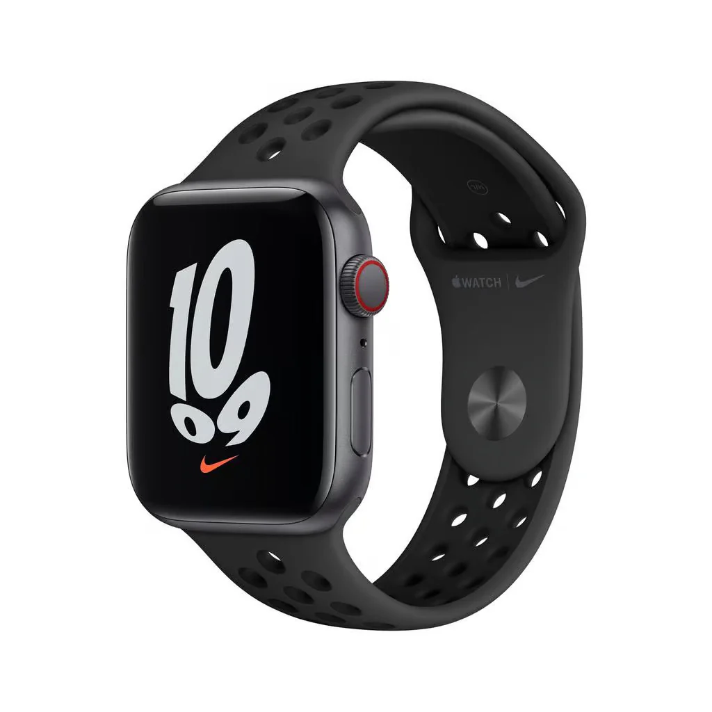 Apple Watch SE 1st Gen GPS 44mm Space Gray Aluminium with Nike Sport band Black - Acceptable