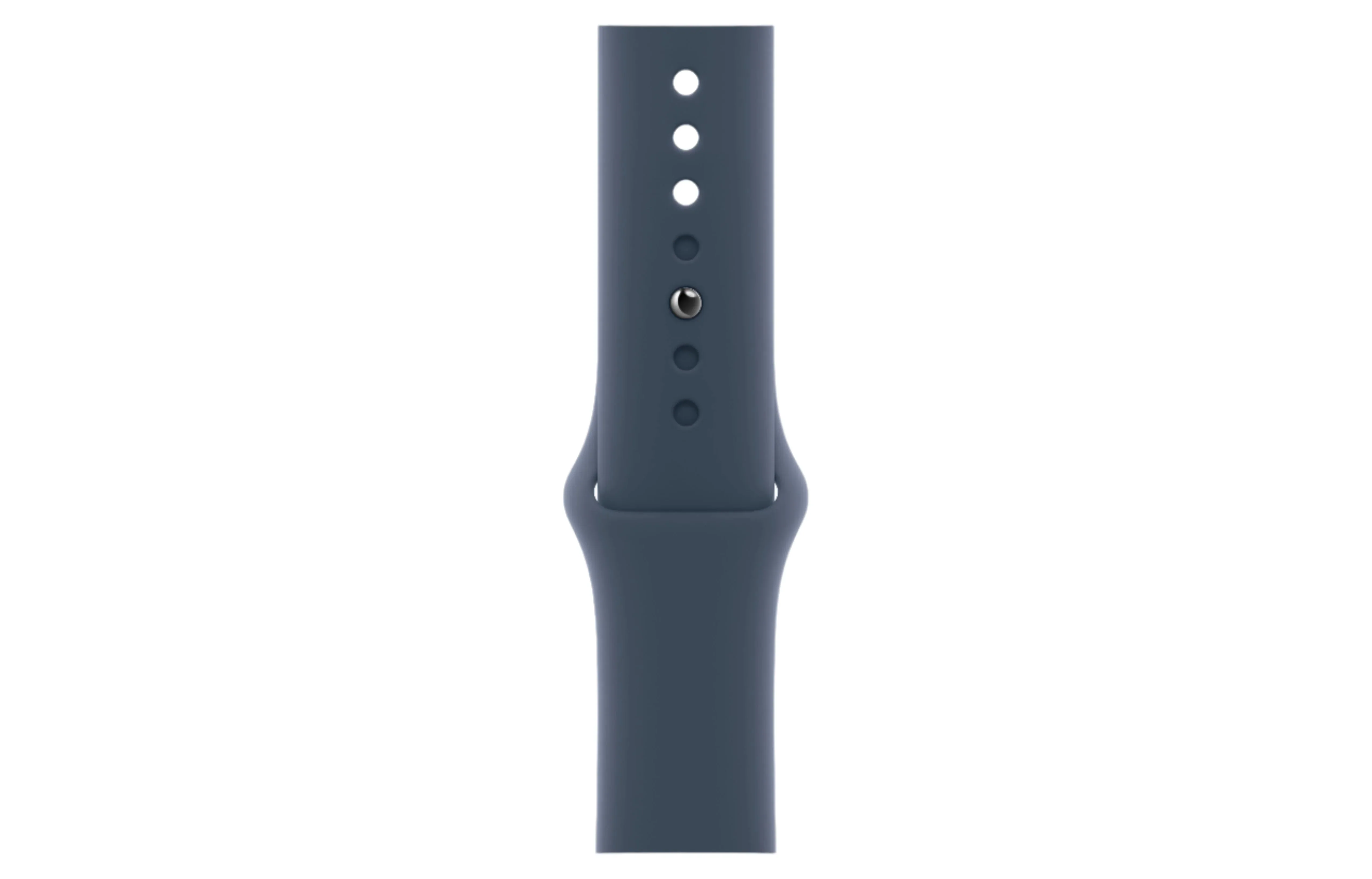 Apple Watch SE 2 GPS, 40mm Midnight Aluminium Case with Storm Blue Sport Band - S/M - Pristine - Image 3