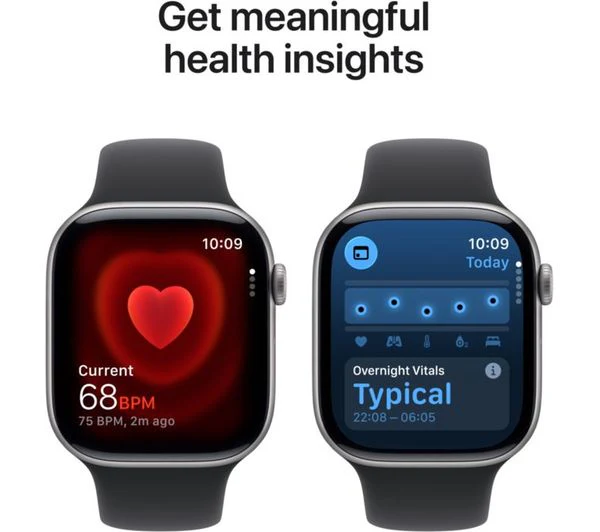 Apple Watch Series 11 Cellular 46mm Space Grey Aluminium Case with Black Sport Band M/L – Pristine - Image 5