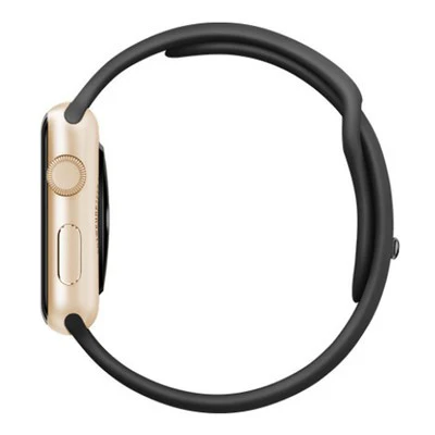 Apple Watch Series 3 GPS + Cellular Gold Aluminium 38MM Black Sport Band - Good - Image 3