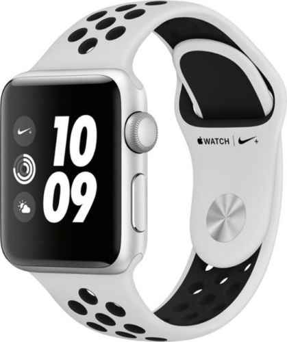 Apple Watch Series 3 Nike GPS Silver Aluminium 42mm Platinum Black Bands