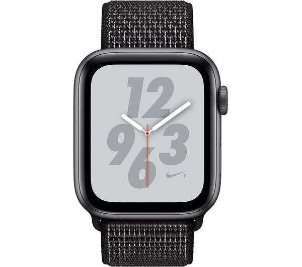 APPLE Watch Series 4 Cellular - Space Grey with Black Nike Sports Band, 44mm - Good - Image 2