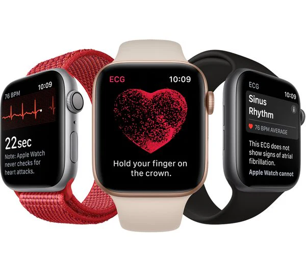APPLE Watch Series 4 GPS - Gold & Pink Sand Sports Loop, 40mm - Acceptable - Image 5