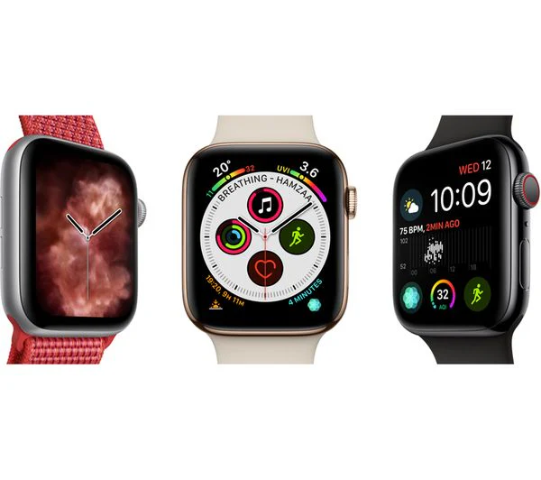 Apple Watch Series 4 GPS + Cellular Silver Aluminium with White Sports Band, 40mm - Acceptable - Image 4