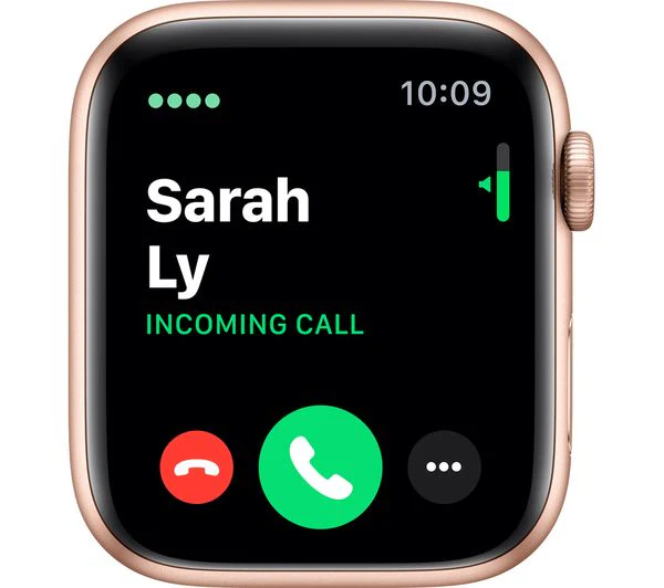 Apple Watch Series 5 Cellular 44mm Gold Aluminium with Pink Sand Sport Band – Good - Image 5