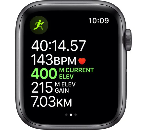Apple Watch Series 5 GPS + Cellular - Space Grey Aluminium with Anthracite & Black Nike Sports Band, 40mm - Acceptable - Image 4