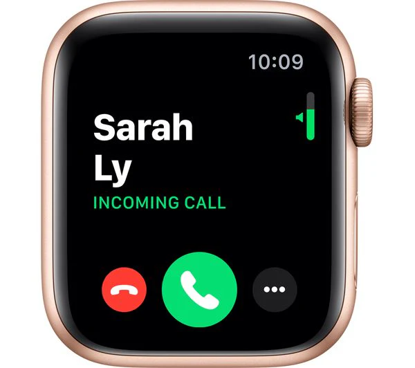 Apple Watch Series 5 GPS - Gold Aluminium with Black Sports Band, 44mm - Good - Image 4