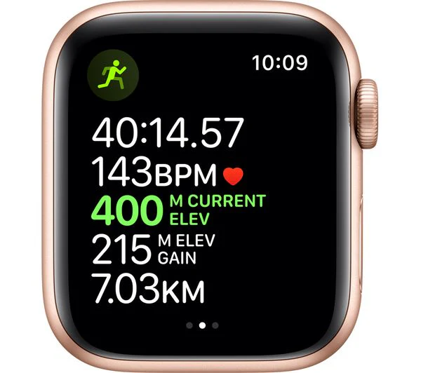 Apple Watch Series 5 GPS + Cellular - Gold Aluminium with Pink Sand Sports Band, 40mm - Good - Image 4