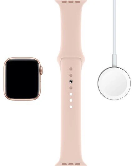 Apple Watch Series 5 GPS + Cellular - Gold Aluminium with Pink Sand Sports Band, 40mm - Good - Image 6