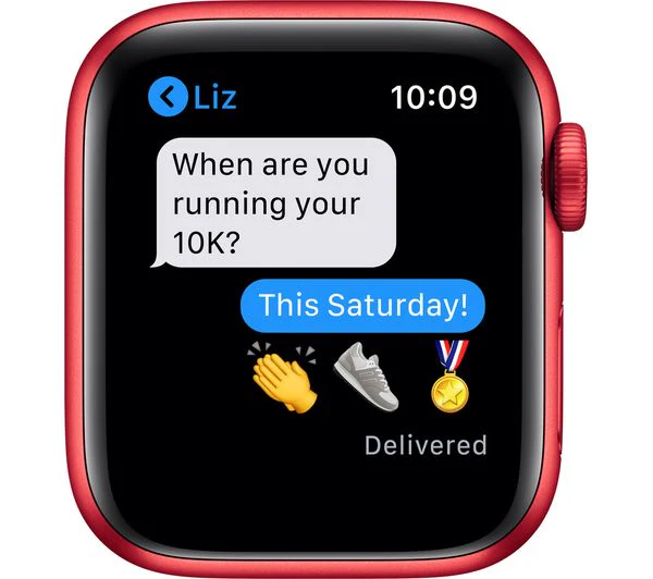 APPLE Watch Series 6 Cellular - PRODUCT(RED) Aluminium with PRODUCT(RED) Sports Band, 44 mm - Acceptable - Image 3
