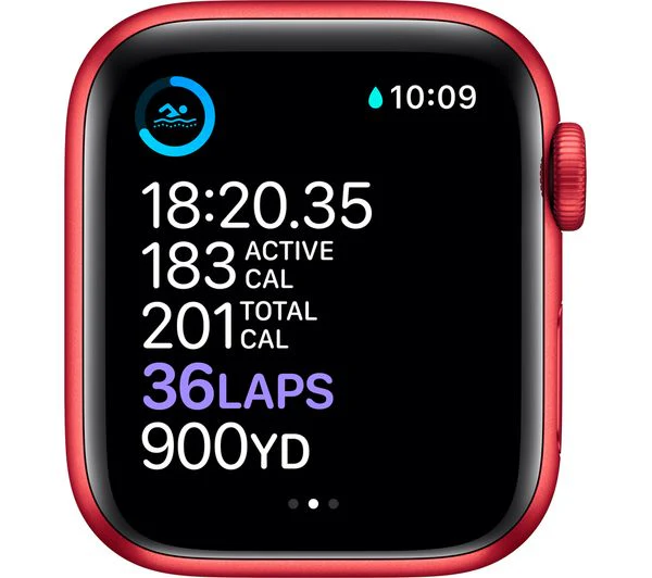 APPLE Watch Series 6 Cellular - PRODUCT(RED) Aluminium with PRODUCT(RED) Sports Band, 44 mm - Acceptable - Image 4