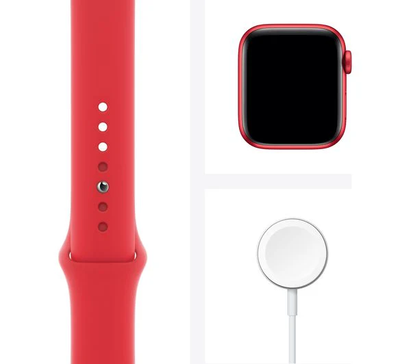 APPLE Watch Series 6 Cellular - PRODUCT(RED) Aluminium with PRODUCT(RED) Sports Band, 44 mm - Acceptable - Image 8