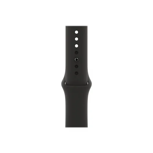 Apple Watch Series 6 GPS + Cellular - 44mm Graphite Stainless Steel Case with Black Sport Band - Pristine - Image 5