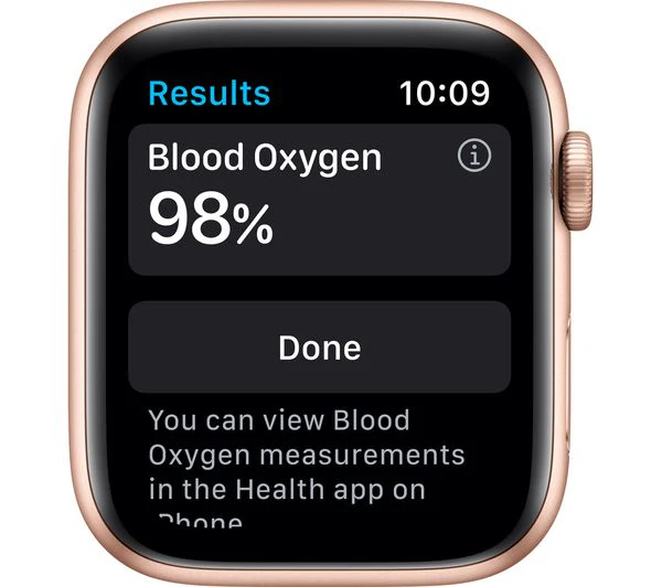 APPLE Watch Series 6 GPS - Gold Aluminium with Pink Sand Sports Band, 40mm - Acceptable (SCREEN POOR) - Image 3