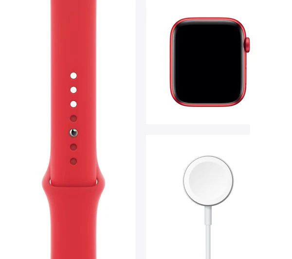 APPLE Watch Series 6 GPS - PRODUCT(RED) Aluminium with PRODUCT(RED) Sports Band, 40mm - Acceptable - Image 6