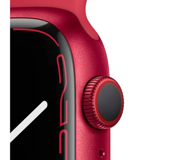 APPLE Watch Series 7 Cellular 4G - (PRODUCT)RED Aluminium with (PRODUCT)RED Sport Band, 45mm - Acceptable - Image 3