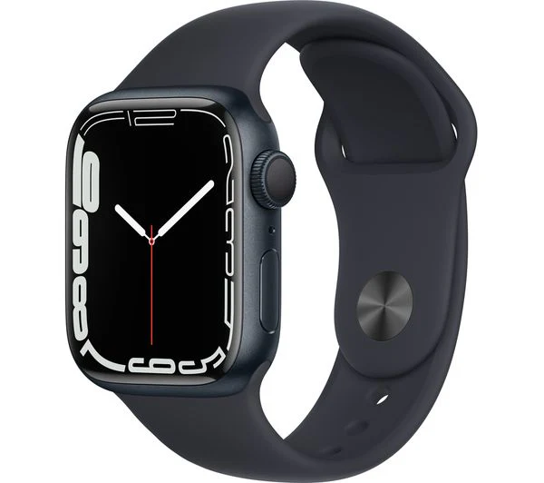 Apple Watch Series 7 GPS - Midnight Aluminium with Midnight Sport Band - 45mm - Acceptable