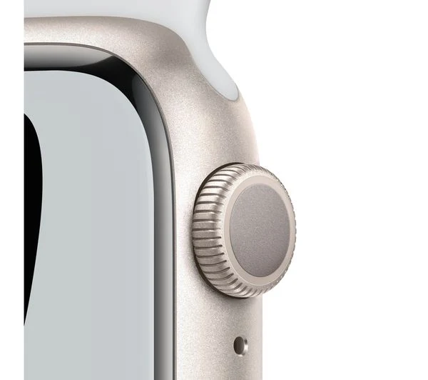 Apple Watch Series 7 GPS 41mm Starlight Aluminium with Nike Sport Band – Acceptable - Image 3