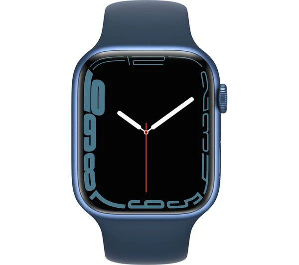 Apple Watch Series 7 GPS - Blue Aluminium with Abyss Blue Sport Band - 45mm - Acceptable - Image 2