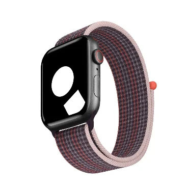 Apple Watch Series 8 GPS + Cellular, 41mm Midnight Aluminium Case with Elderberry Sport Loop - Very Good