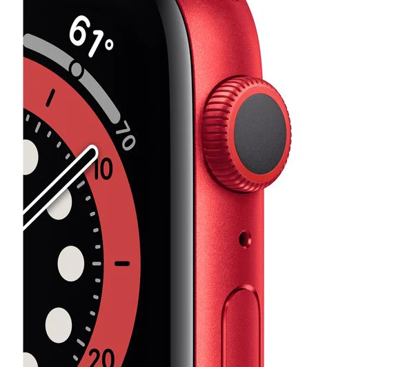 APPLE Watch Series 6 GPS - PRODUCT(RED) Aluminium with PRODUCT(RED) Sports Band, 40mm - Acceptable - Image 4