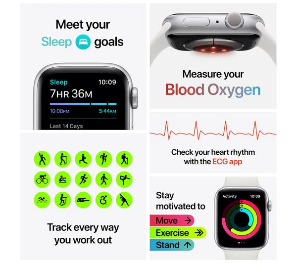 APPLE Watch Series 6 GPS - PRODUCT(RED) Aluminium with PRODUCT(RED) Sports Band, 40mm - Acceptable - Image 5
