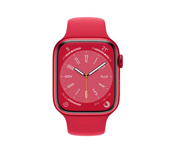 Apple Watch Series 8 GPS + Cellular - (PRODUCT)RED with (PRODUCT)RED Sports Band, 45 mm - Acceptable - Image 2