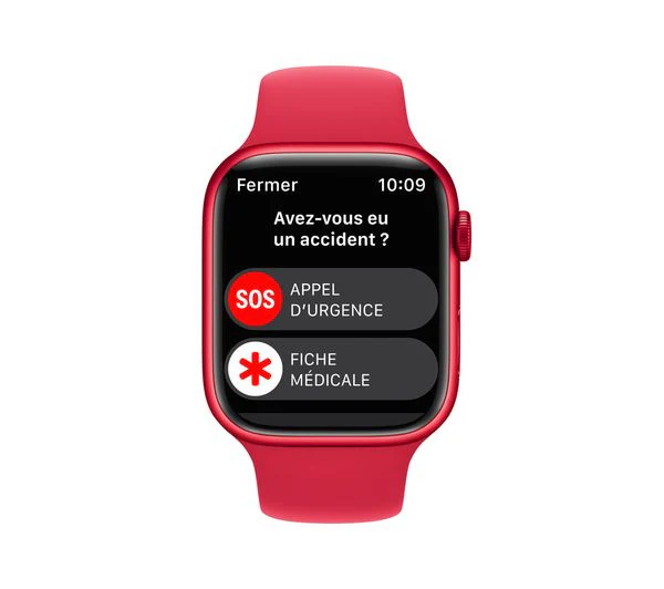 Apple Watch Series 8 GPS + Cellular - (PRODUCT)RED with (PRODUCT)RED Sports Band, 45 mm - Acceptable - Image 4