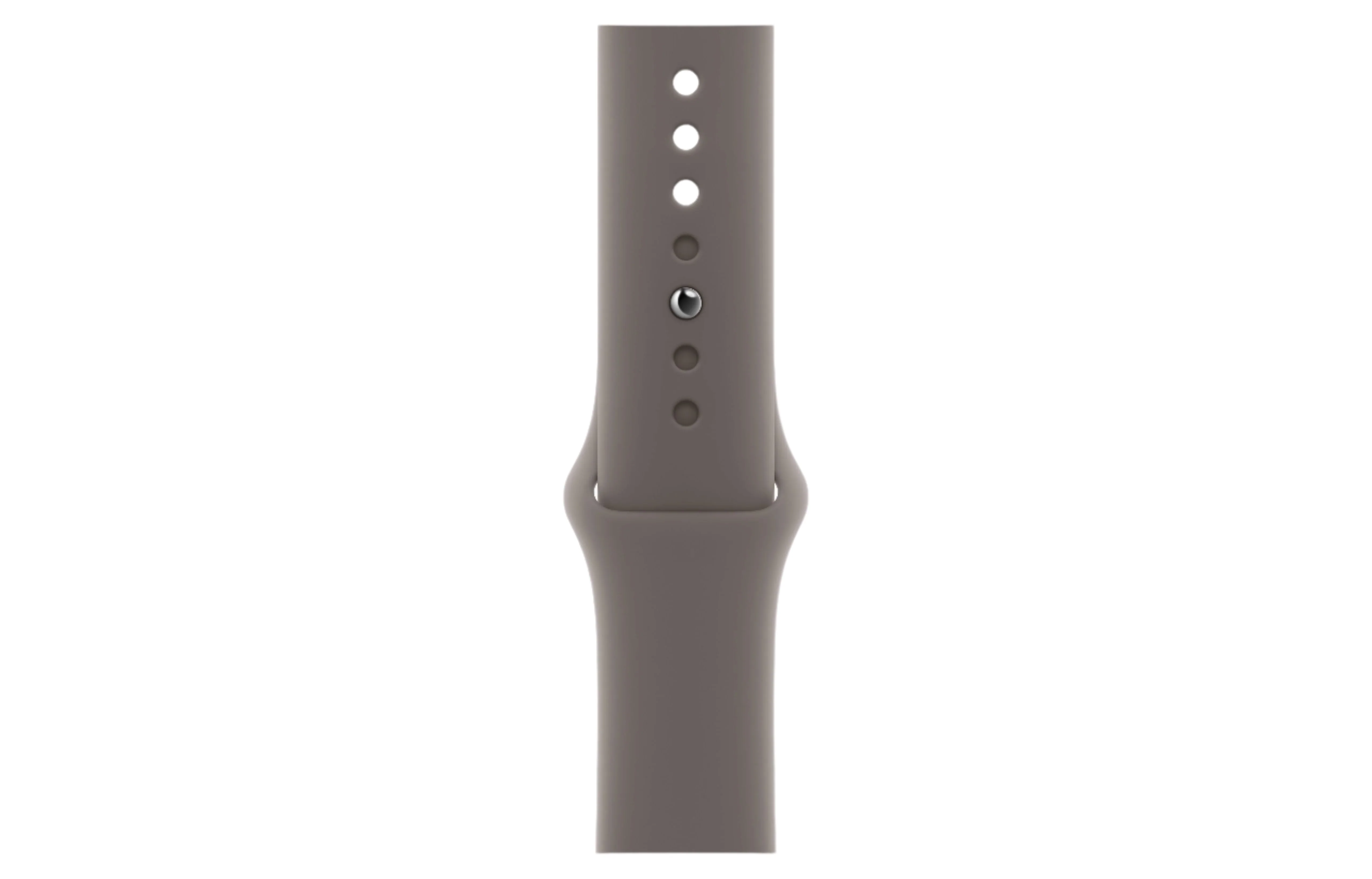 Apple Watch Series 9 GPS + Cellular, 45mm Silver Stainless Steel Case with Clay Sport Band - S/M - Pristine - Image 3