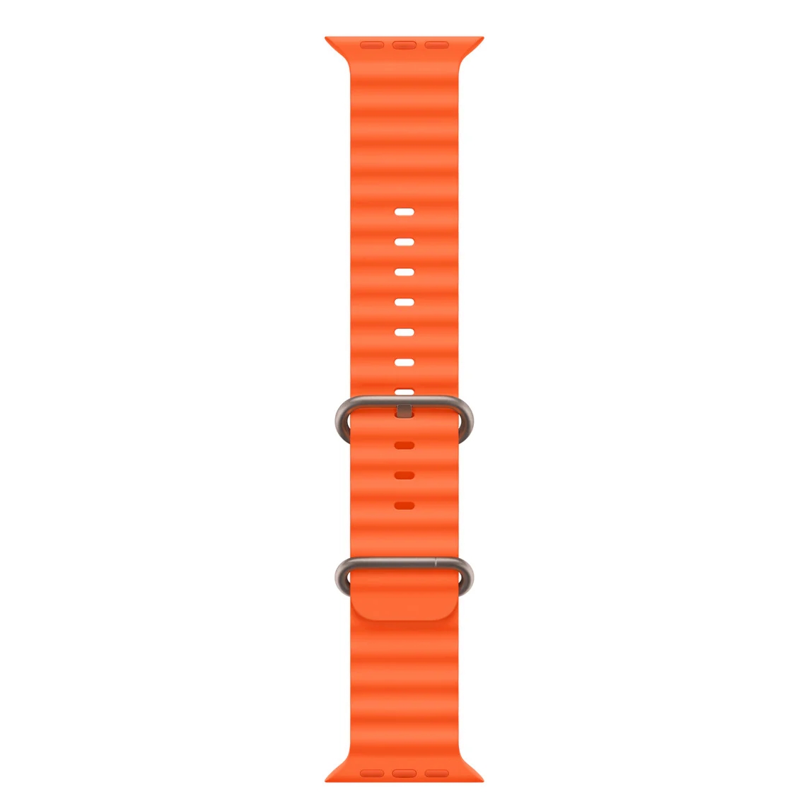 Apple Watch Ultra 2 GPS + Cellular Titanium 49MM Orange Ocean Band - Very Good - Image 4