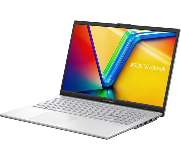 ASUS Vivobook Go 15 Laptop - 15.6in FHD, Intel N100, 4GB RAM, 128GB SSD - Silver - Pristine - Image 2